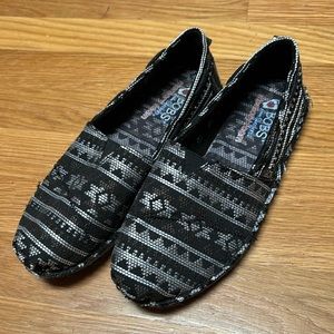 Bobs by Sketcher Black Shoes